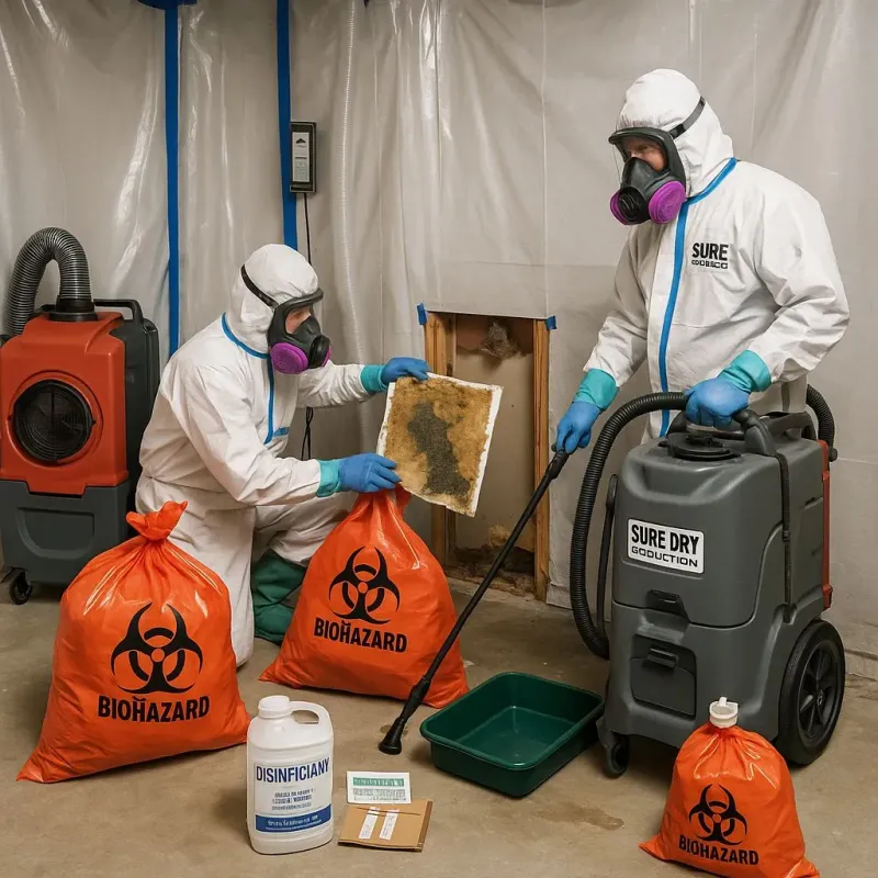 Contaminated Water Handling Protocols process in Devine, TX