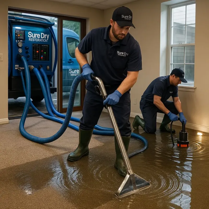 Water Extraction and Removal process in Devine, TX